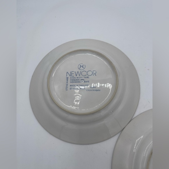 Newcor Countryside Goose Geese Salad Plates Set of Two - Picture 4 of 5